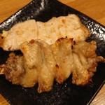 かわ、胸肉しょうが醤油
