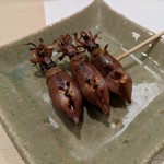 鮨みやもと - ホタルイカの炙り