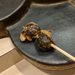 鮨みやもと - 赤貝の肝焼き