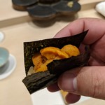 鮨みやもと - 握り　ウニ