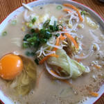 中華そば きい家 - 野菜ラーメン並上からの図