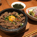 韓国料理 水刺齋 - プルコギ石焼ビビンバ