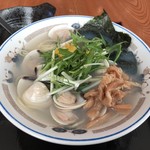 山田うどん食堂 - 塩ダシはまぐりラーメン