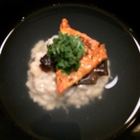 松川 - 帆立しんじょう椀　生きくらげと炙りばちこ