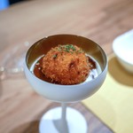 グローバルとんかつわたなべ - ☆カニクリームコロッケ 1個 700円