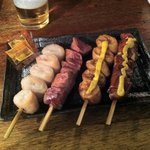 正一合 - 常連テッパンのしろ、レバー、辛子たれ