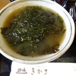 出雲そば きがる - 岩のり釜揚げそば：850円