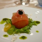 レストラン アヴァン - 軽井沢産アメーラトマトのファルシ