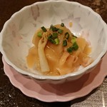 Mukashi banashi - ウドと北寄貝の酢味噌