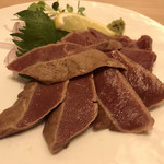 焼肉竹林 別邸 - ハツ刺し