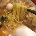 前沢温泉　舞鶴の湯 - あんかけラーメン 600円