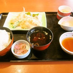 和食さと - 天ぷら盛り合わせ定食