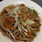 9プランチャ - あんかけ極太焼きうどん（中）＠780円