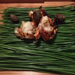 松川 - 伊勢海老鬼殻焼き、零余子