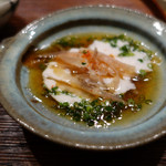 肉割烹 上 - ポン酢と白子とアキレス腱