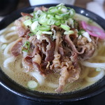 日本橋うどん酒場ほし野 - 　肉うどん（大）