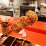 串の宝山 - ヒレ肉と玉ねぎ