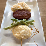 うどんの一平 - ちび太のおでん・・・みたいな天ぷら串