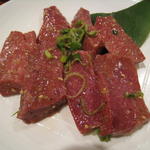 桔梗苑 - 和牛シンゾウ　塩