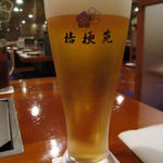 桔梗苑 - 生ビール中