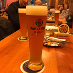 Paulaner am Thielenplatz - ヴァイスビアでスタート。待ち遠しかったゼ！