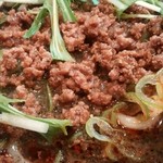 ごまる - 黒ごま担担麺　挽肉がステキ☆