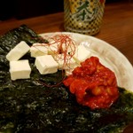 やきとん えん家 - クリームチーズチャンジャ