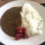 市場食堂 - カレーライスアップ