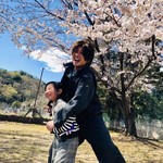 吾助 - 姪っ子と記念撮影