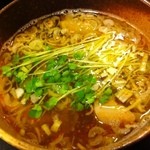 鶴麺 - 出汁アップ