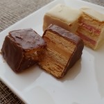 ティサージュ - 料理写真:ミルフィーユ カットしたら崩れちゃった( ;∀;)