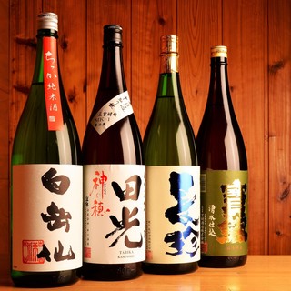 ★The manager himself tasted it and said, ``It's delicious!'' ” Carefully selected local sake◎