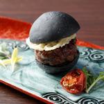 100% Japanese black beef mini burger