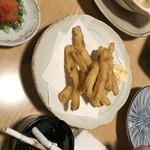 日本酒バル  醸ス - ゴボウ唐揚げ