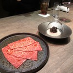 USHIGORO S. - ◆ザブトンのすき焼き  田村牛ザブトンと無添加のタレで頂く『神戸牛ザブトンのすき焼き 』