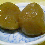 角一 - お通しのぴり辛こんにゃく