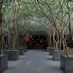 Grand Hyatt Hong Kong - ジムからプールへ向かう通路