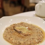 粵軒 - ひき肉とくさやみたいのの蒸し物