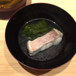 温石 - 甘鯛と地物のわかめ