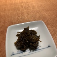 すし 喜邑 - 海苔佃煮　ブルーチーズ