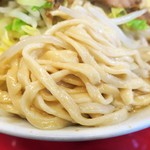 ラーメン二郎 - 麺