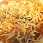 ラーメン二郎 - 赤酢投入～♪