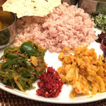 コジコジ - SriLankanプレート（1350円）