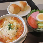 Kafe Go Bangai - チーズグラタンセット　700円