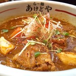 らー麺 あけどや - カレーラーメン　８８０円