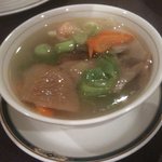 聖紫花 - ワンタン入りスープ