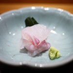 豪龍久保 - 鯛の造り 江ノ島産