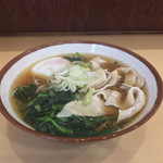 そばの神田 東一屋 - アサソバビンボー！  朝そば＋肉！