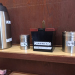 そばの神田 東一屋 - コンディメンツ。