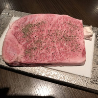 焼肉 大河 - いきなり厚切りサーロインステーキ 